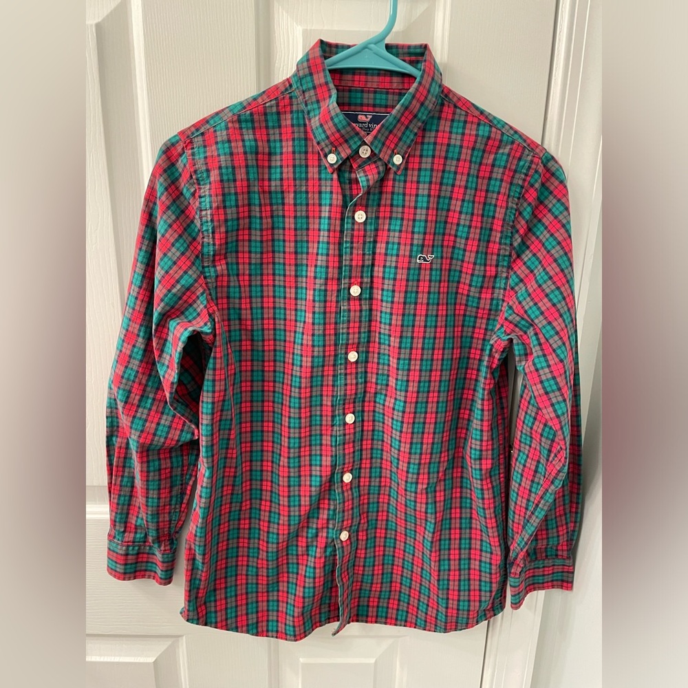 Vineyard Vines button up dress shirt size 12 to 14